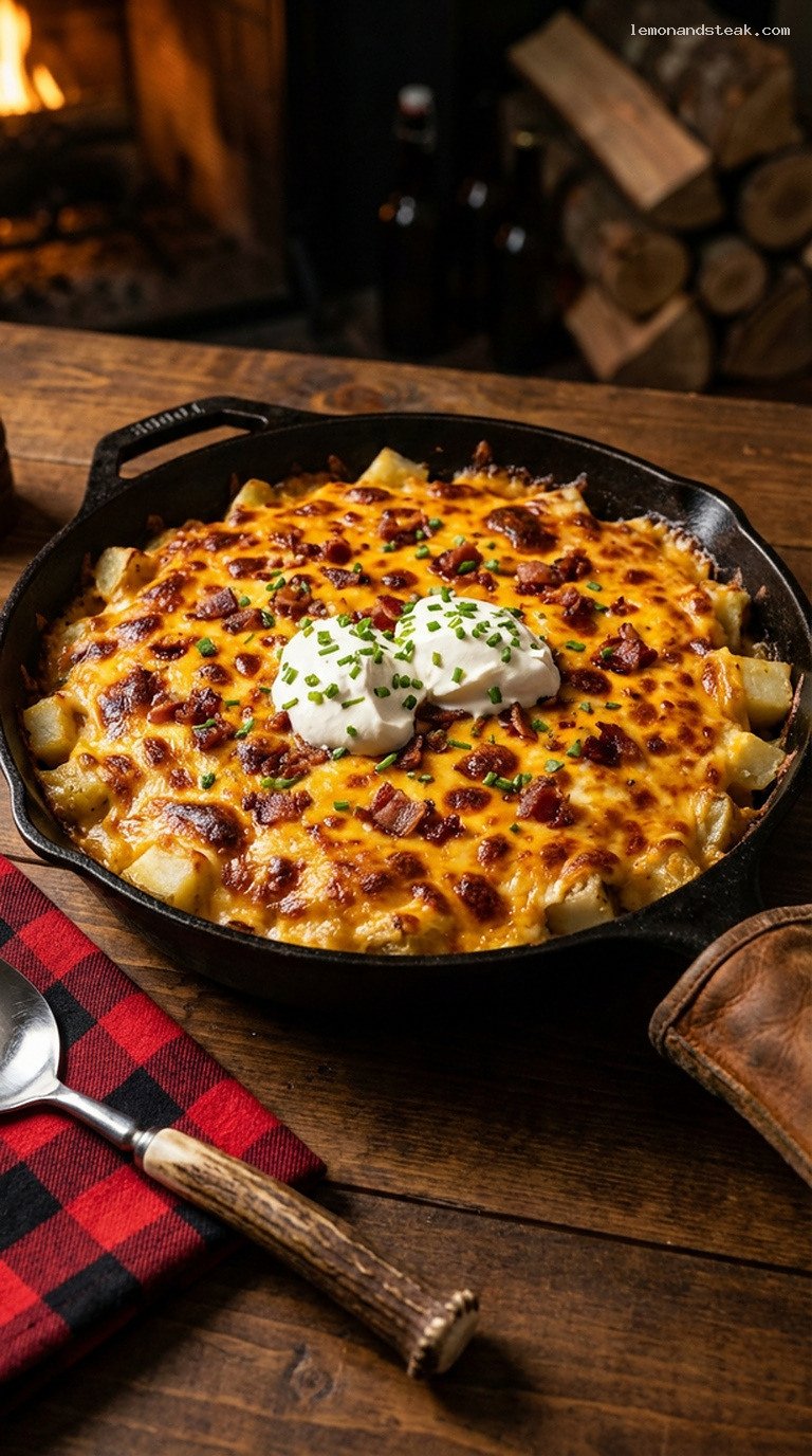 Cozy Loaded Baked Potato Casserole for a Crowd