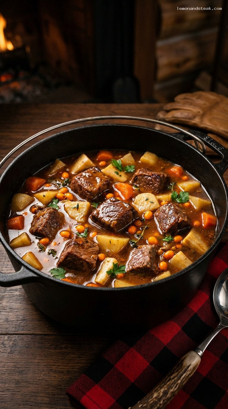 Forest-Inspired Beef and Buckthorn Stew