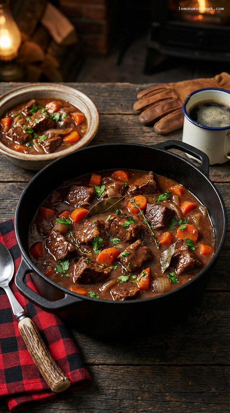 Hearty Beef and Guinness Stew for Winter Nights