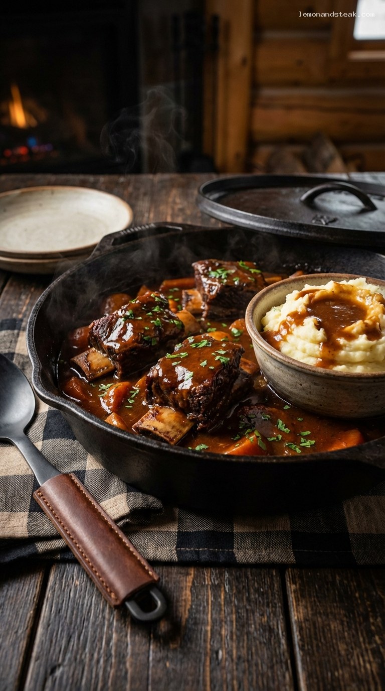 Molasses-Braised Short Ribs with Smoked Paprika