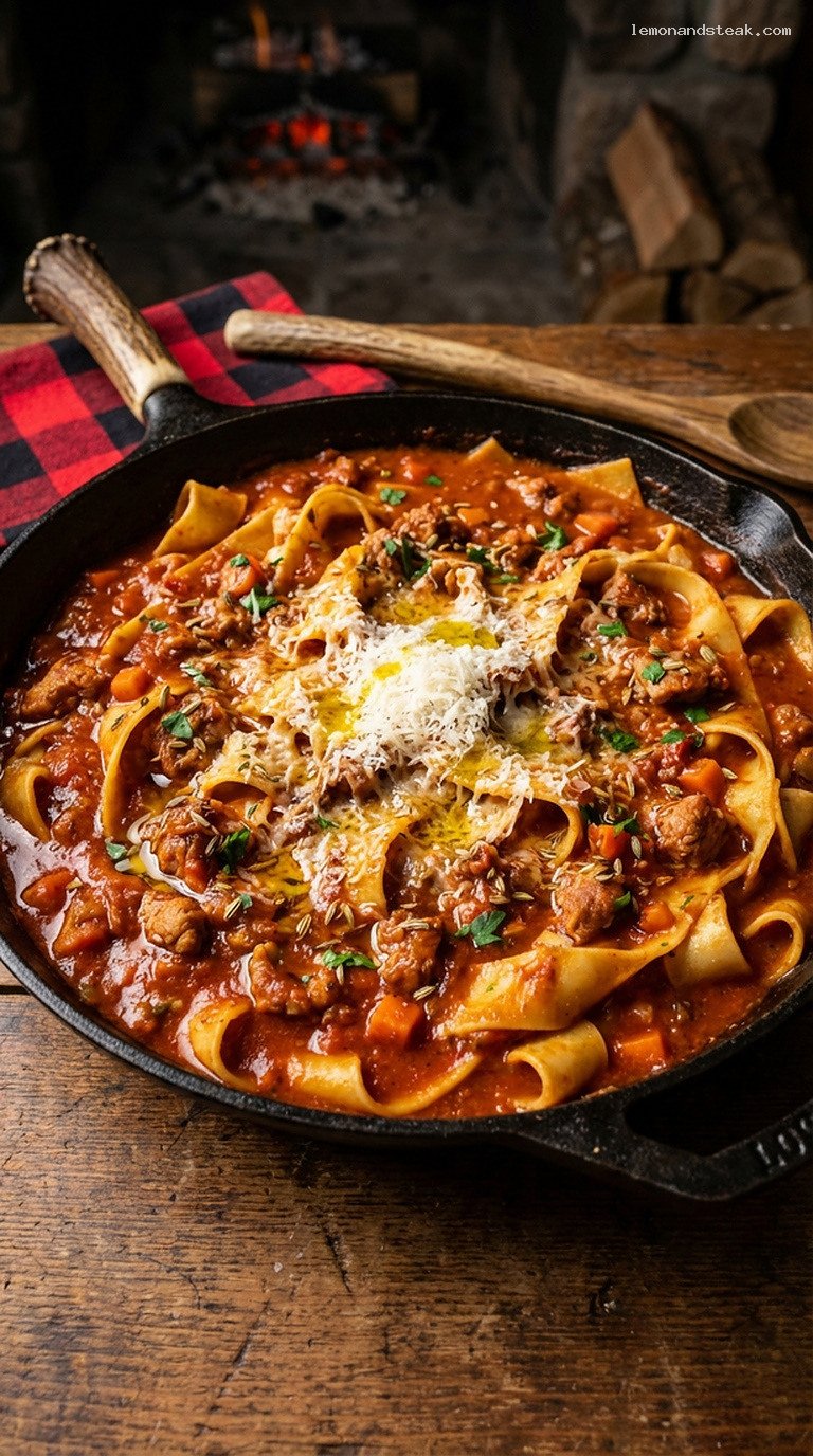 Rustic Pork and Fennel Ragu for Cozy Pasta Nights
