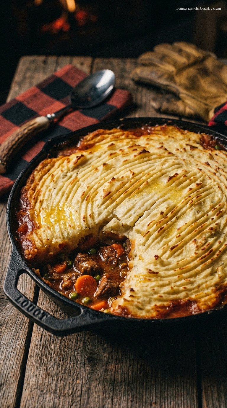 Rustic Shepherd’s Pie with Buttery Mashed Potatoes