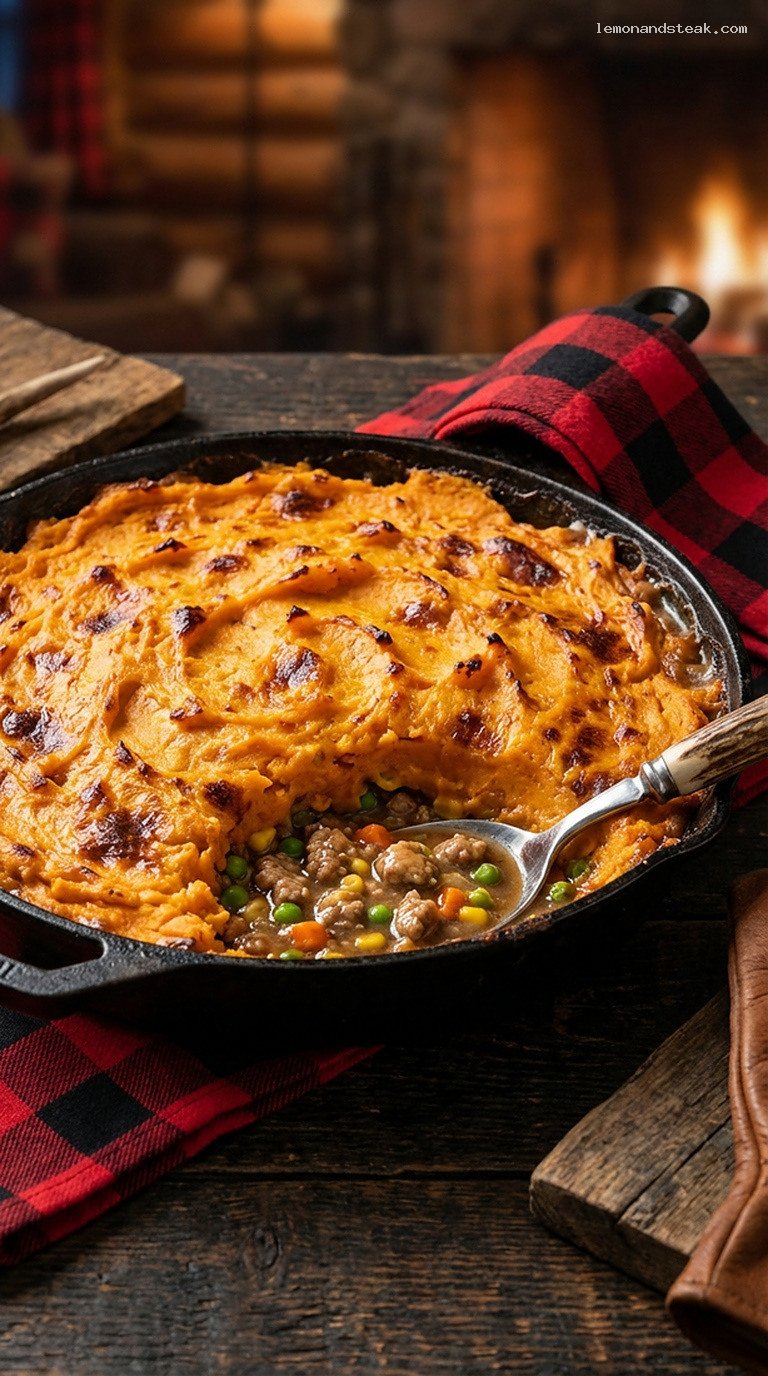 Sweet Potato Turkey Shepherd’s Bake