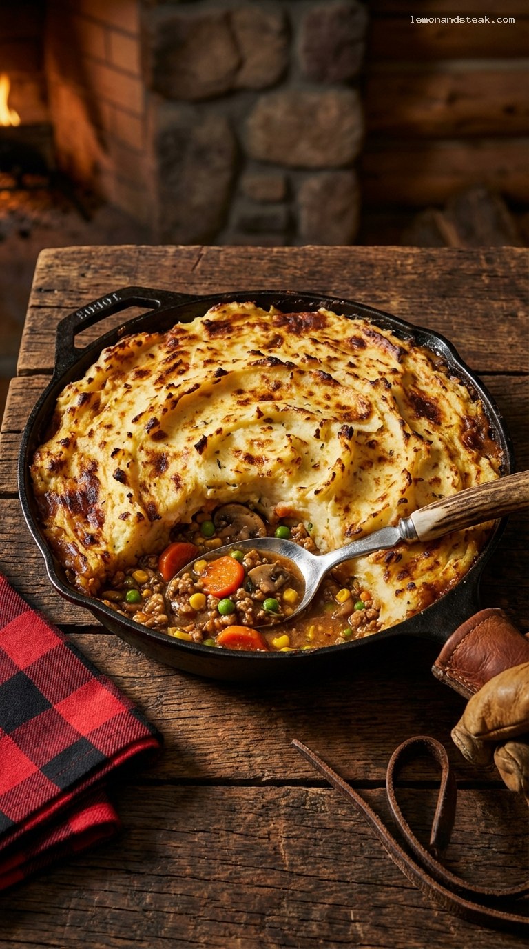 Timberline Turkey Shepherd’s Pie with Maple Brown Butter Potatoes
