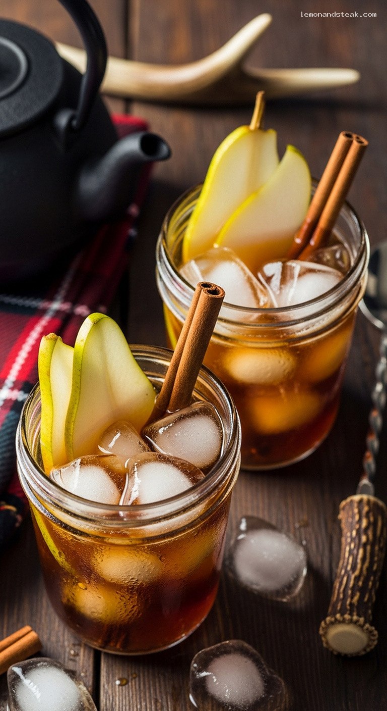 Autumn Pear Cinnamon Iced Black Tea