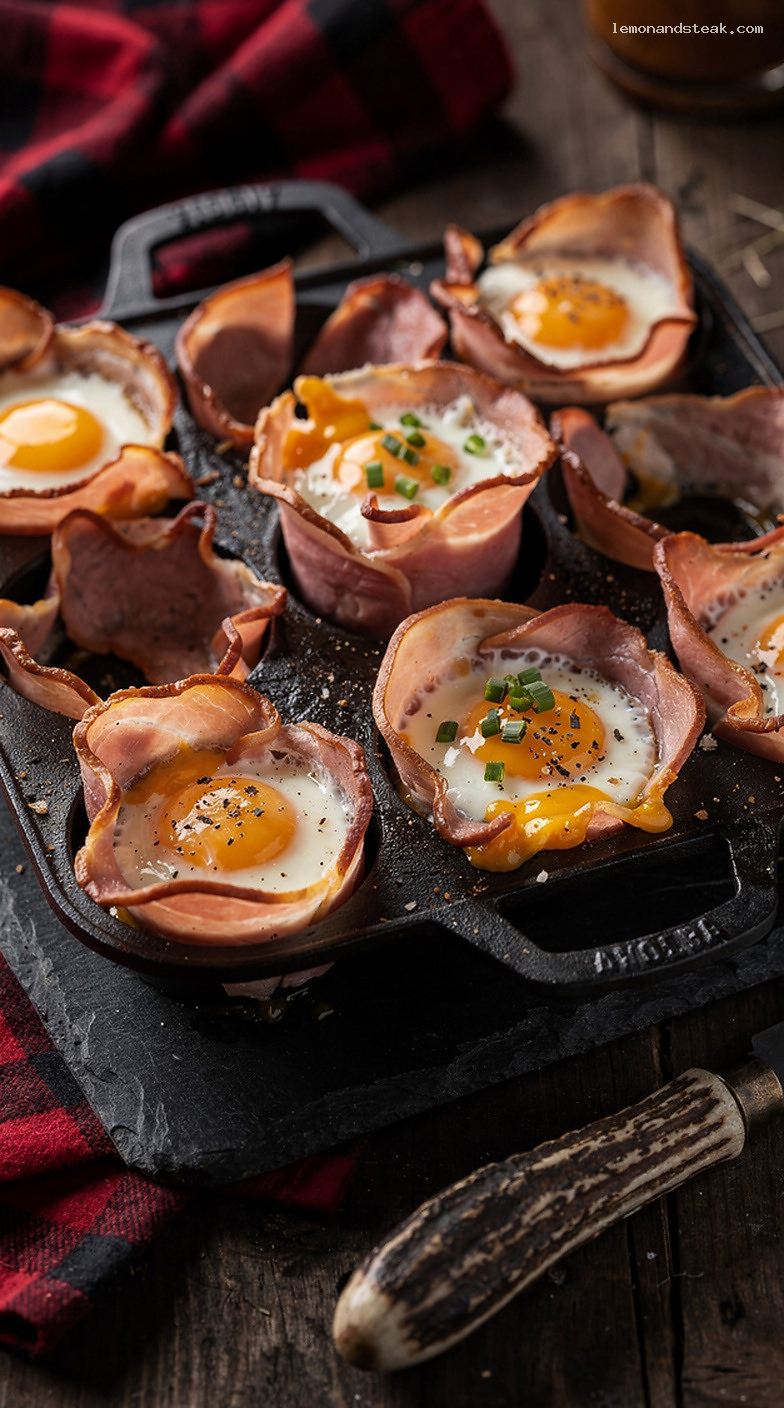 Baked Ham and Egg Muffin Cups
