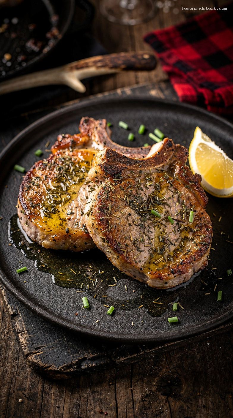 Baked Ranch Pork Chops With Savory Herb Crust