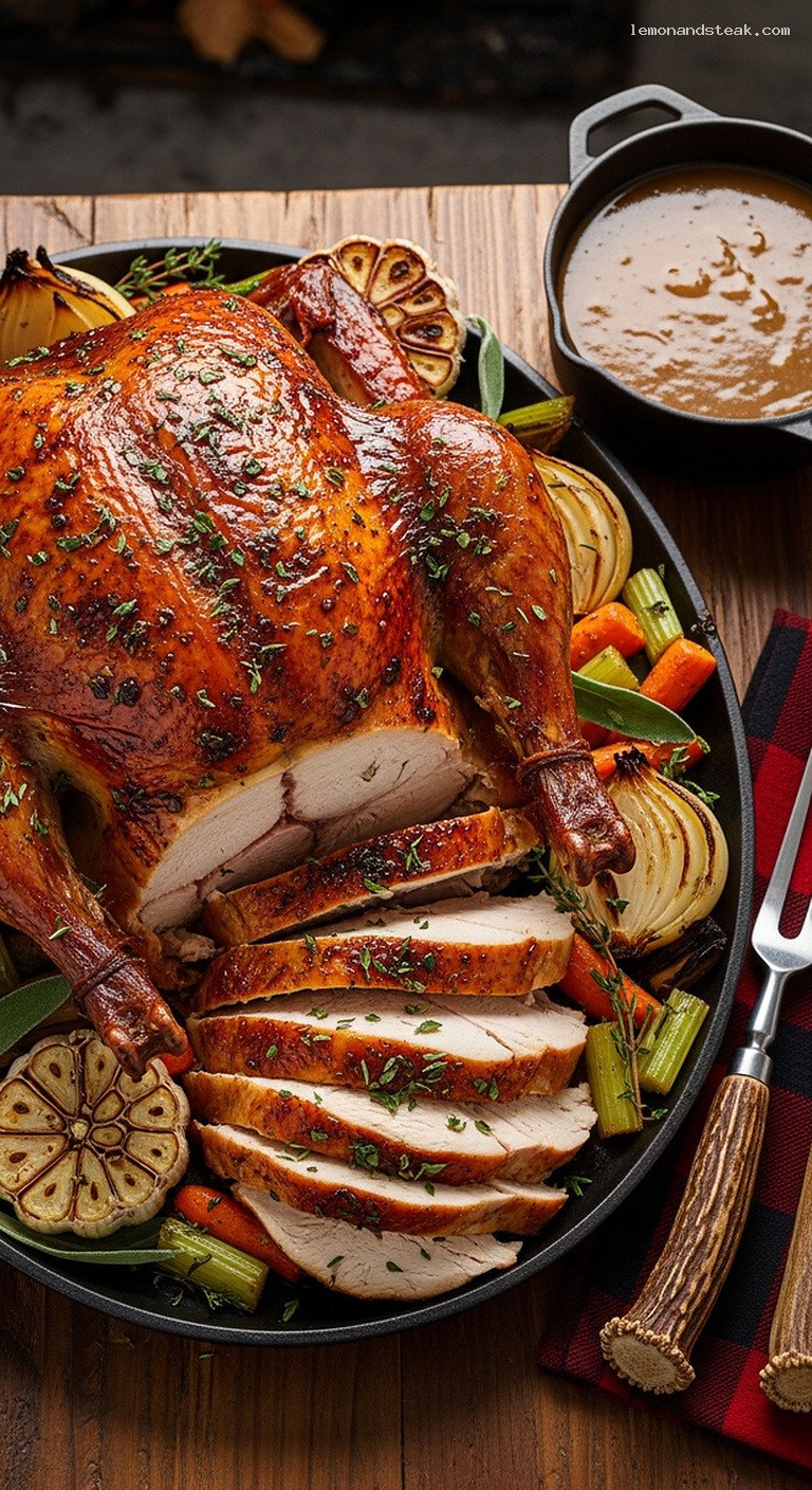 Brown Sugar and Sage Roast Turkey