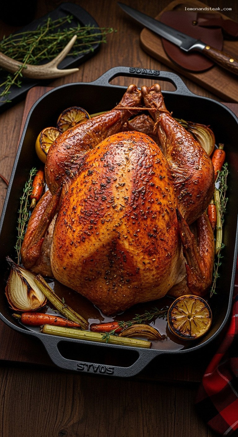 Browned Butter Turkey with Celery Salt and Paprika