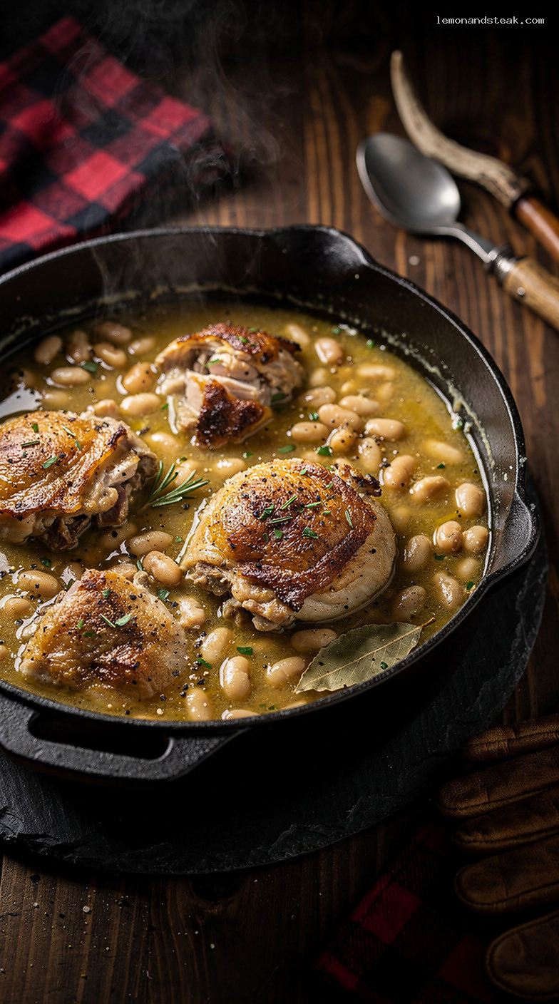 Chicken and White Bean Rosemary Stew