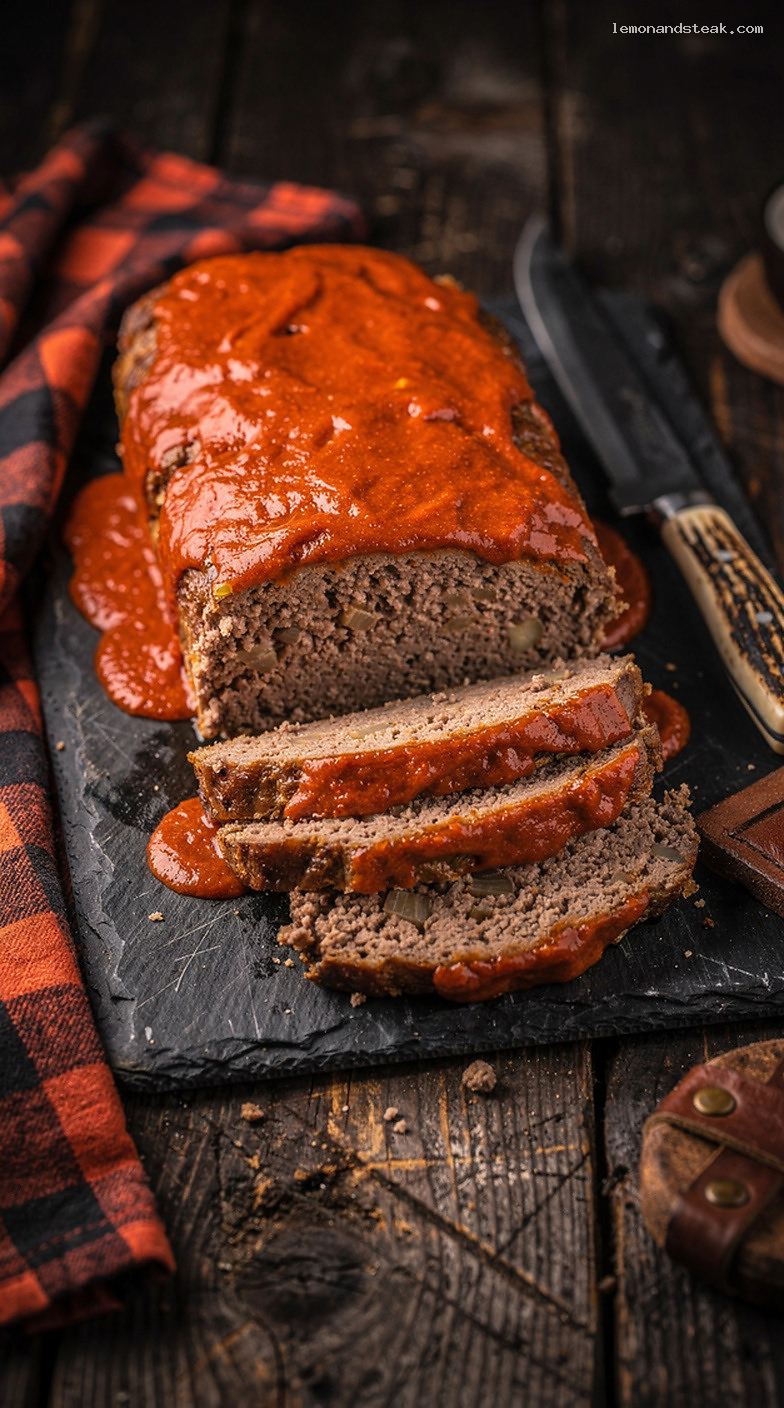 Classic Beef Meatloaf With Tomato-Paprika Sauce