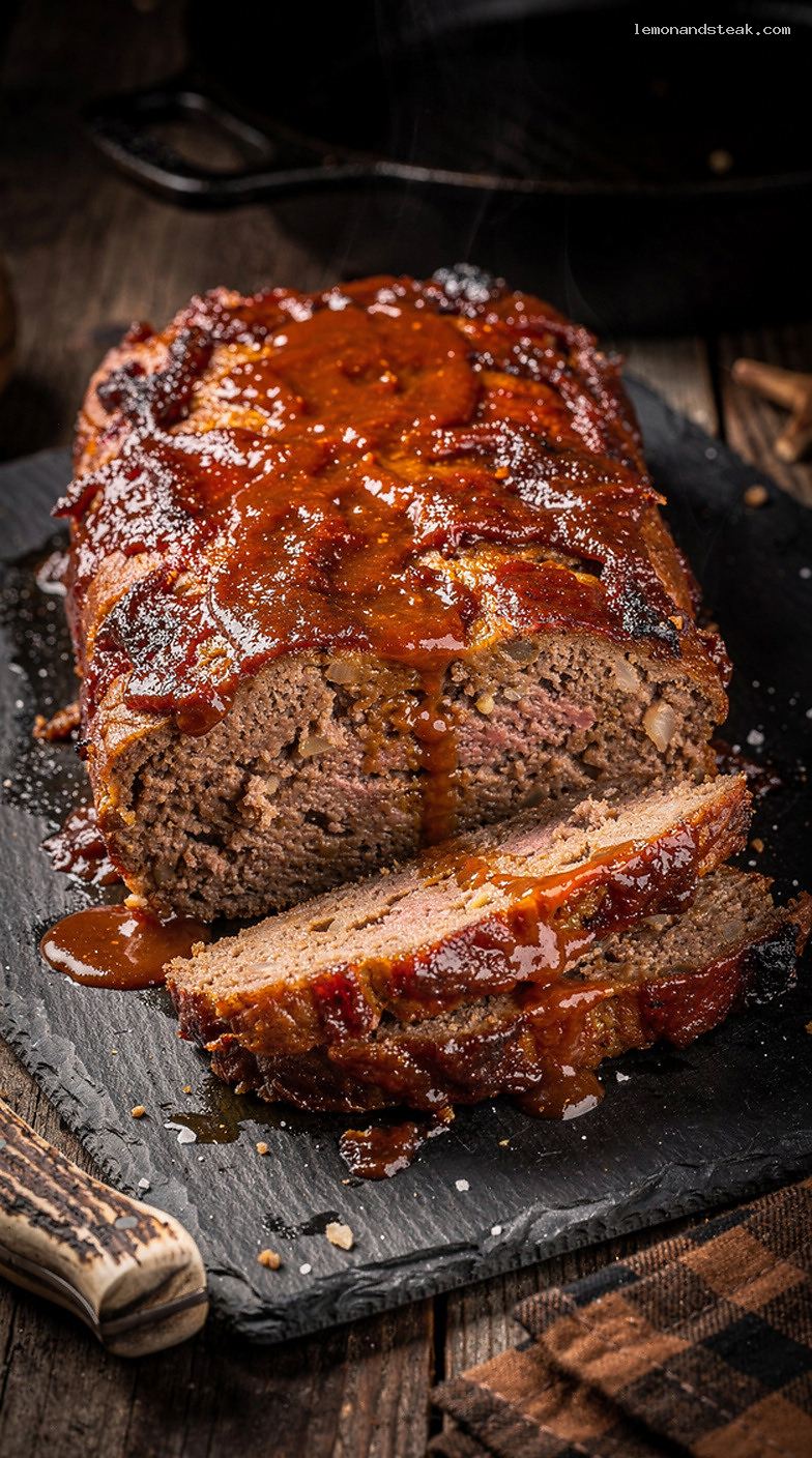 Classic Beef Meatloaf With Tomato-Worcestershire Glaze