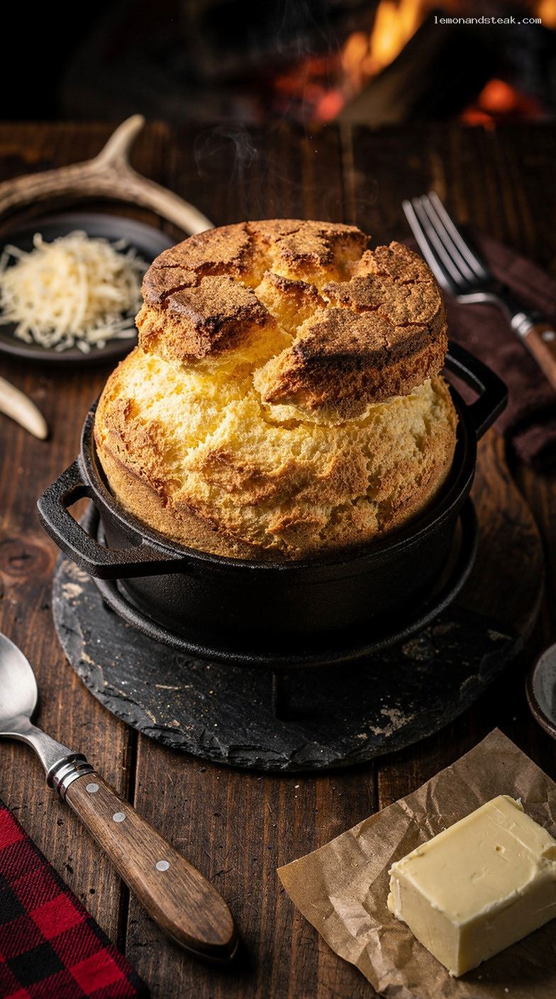 Classic Cheese Soufflé With Whipped Egg Whites