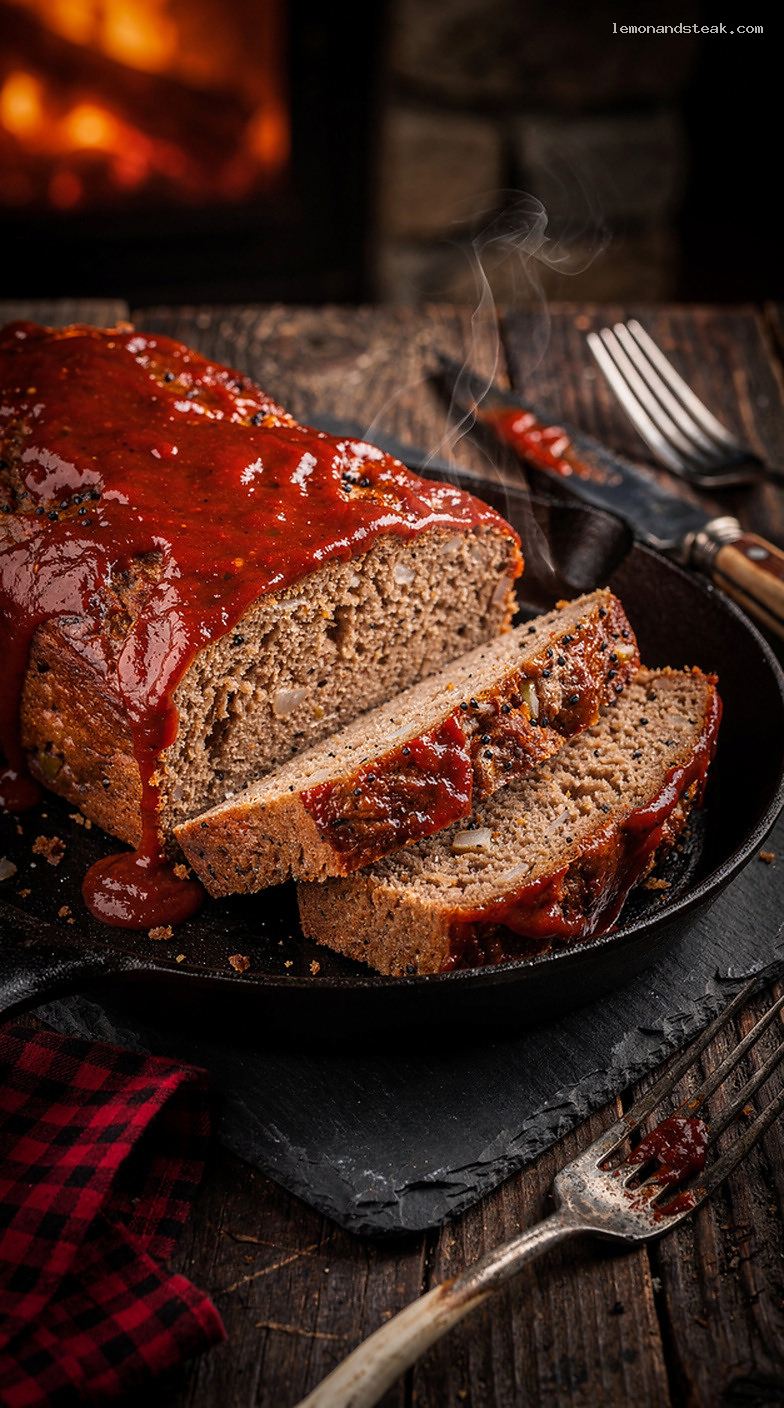 Classic Meatloaf with Milk-Bread Panade and Sweet Tomato Glaze