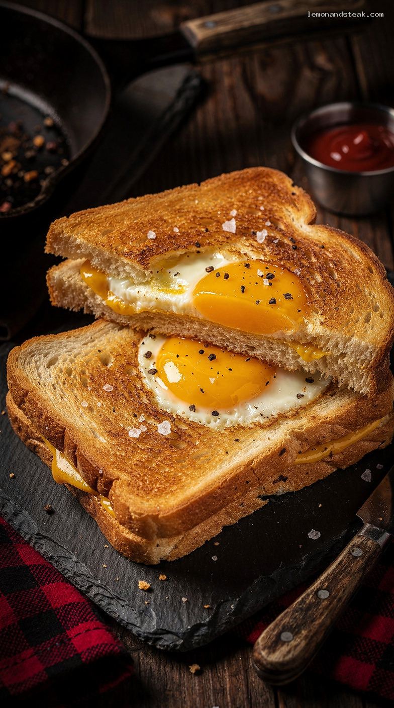 Classic Pan-Toasted Fried Egg Sandwiches