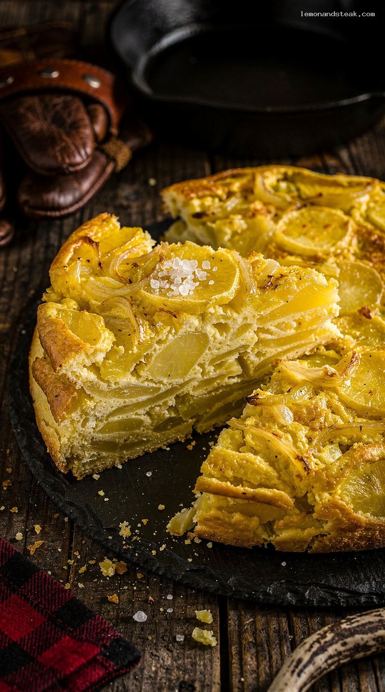 Classic Spanish Tortilla with Potatoes and Onions