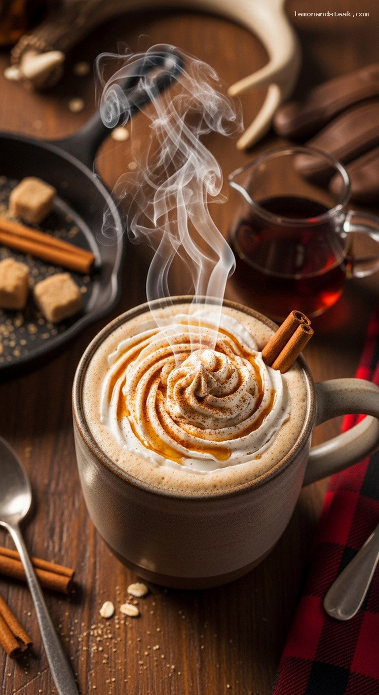 Cozy Maple Brown Sugar Oat Milk Steamer