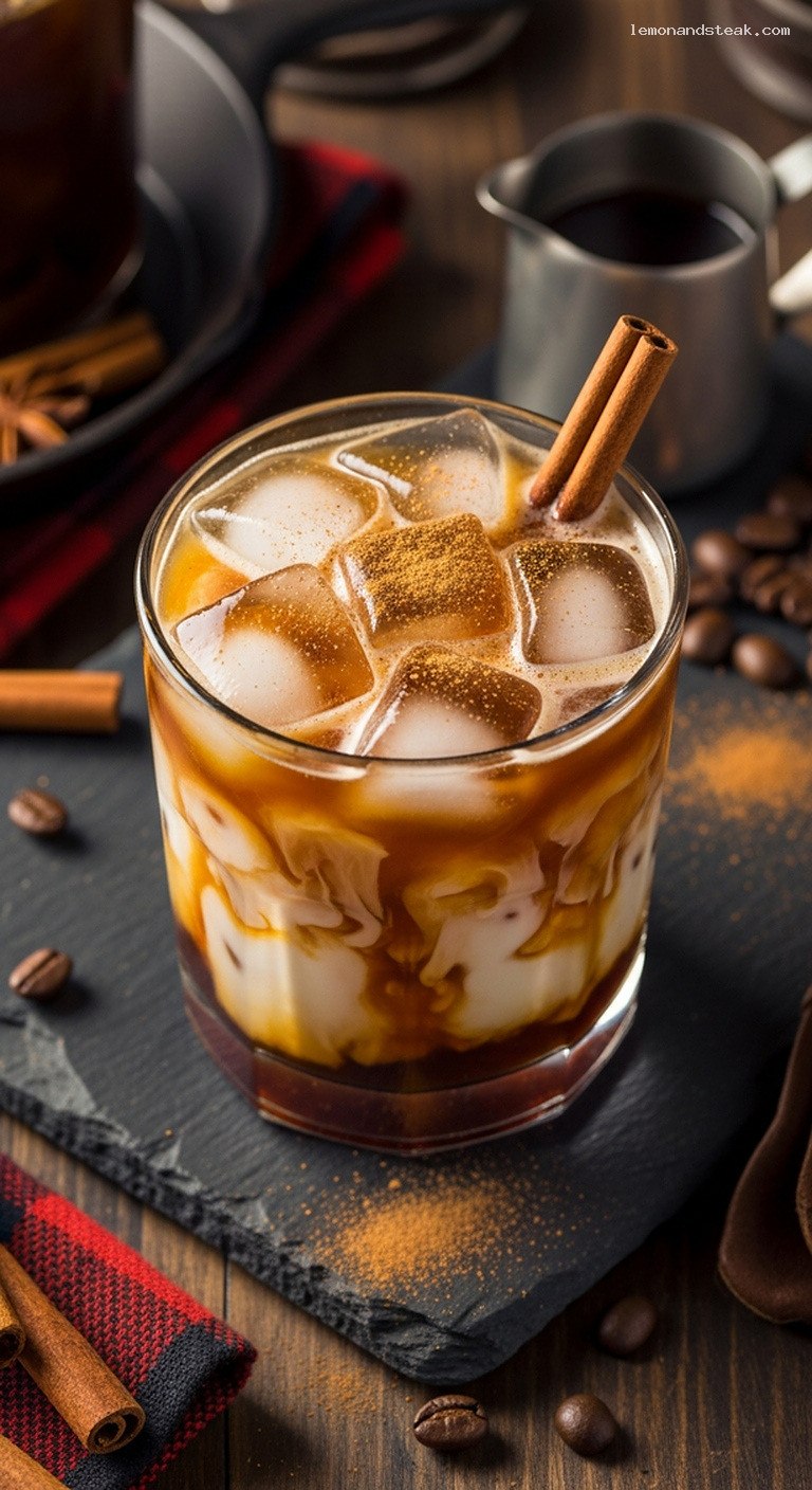 Cozy Maple Cinnamon Cold Brew Coffee