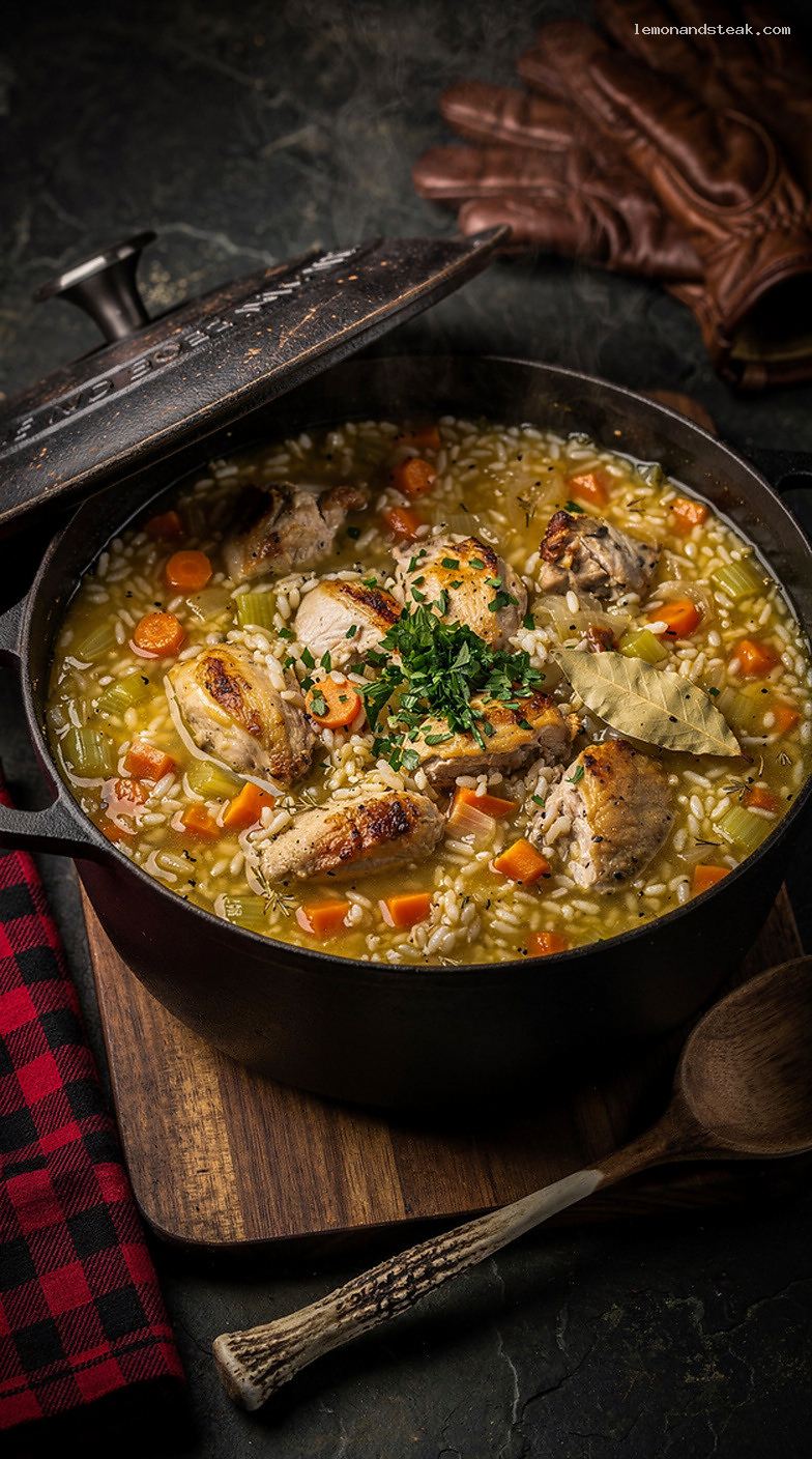 Cozy One-Pot Chicken and Rice Stew