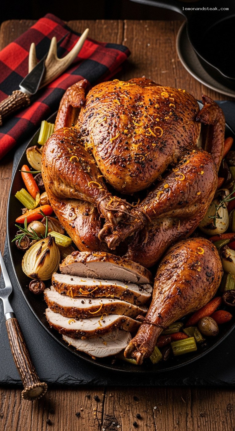 Cozy Spiced Turkey Roast with Warm Holiday Flavors