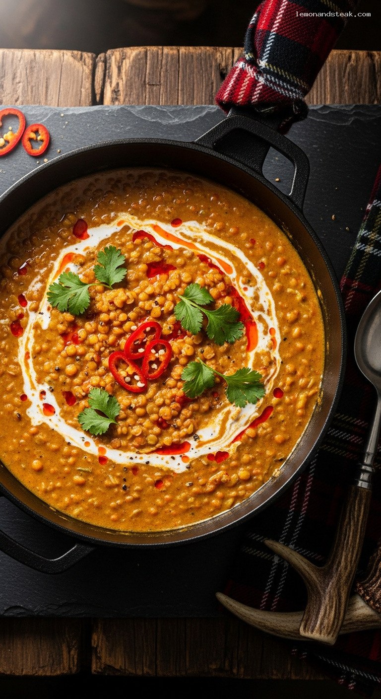 Cozy Spicy Coconut Red Lentil Curry