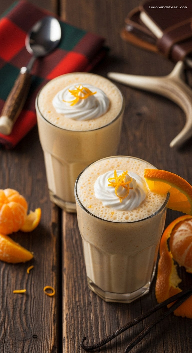 Creamy Orange Vanilla Creamsicle Smoothie