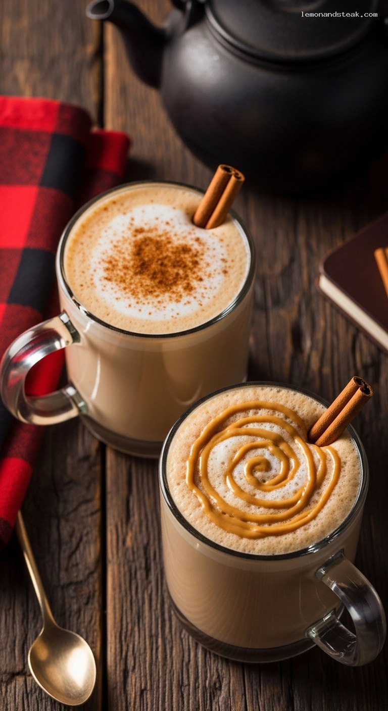 Creamy Peanut Butter Chai Latte