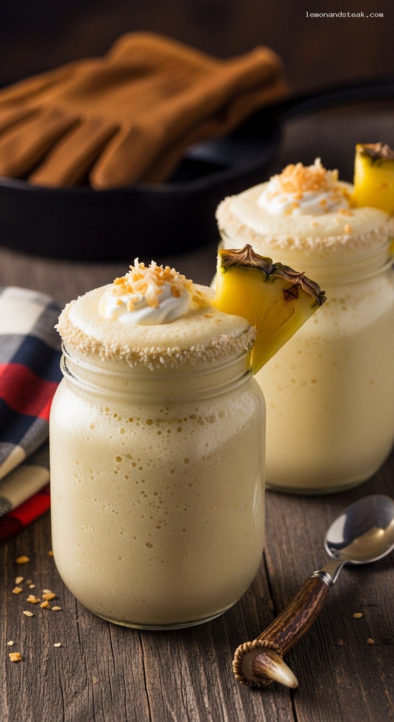 Creamy Pineapple Vanilla Yogurt Shake