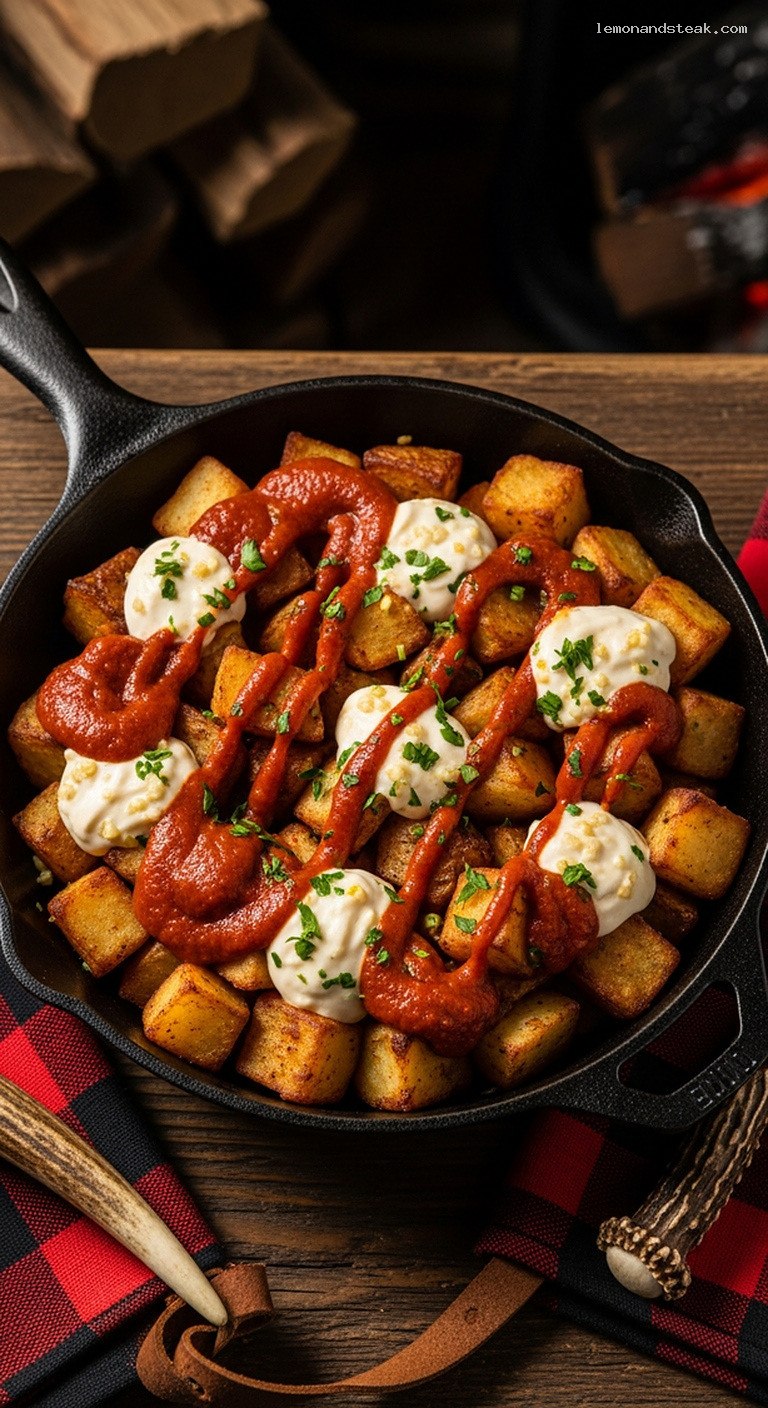 Crispy Patatas Bravas with Smoky Tomato Sauce and Aioli