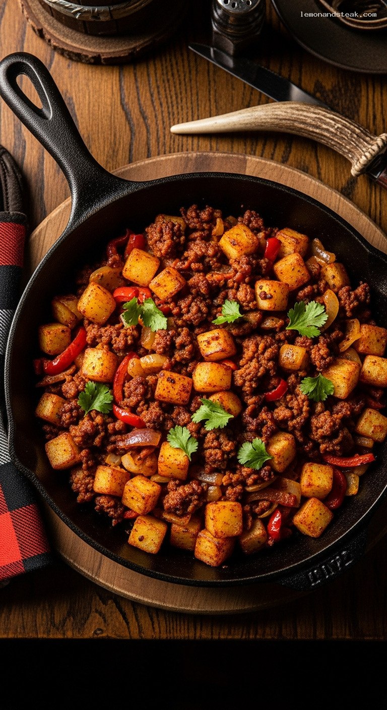 Crispy Potato and Chorizo Breakfast Hash