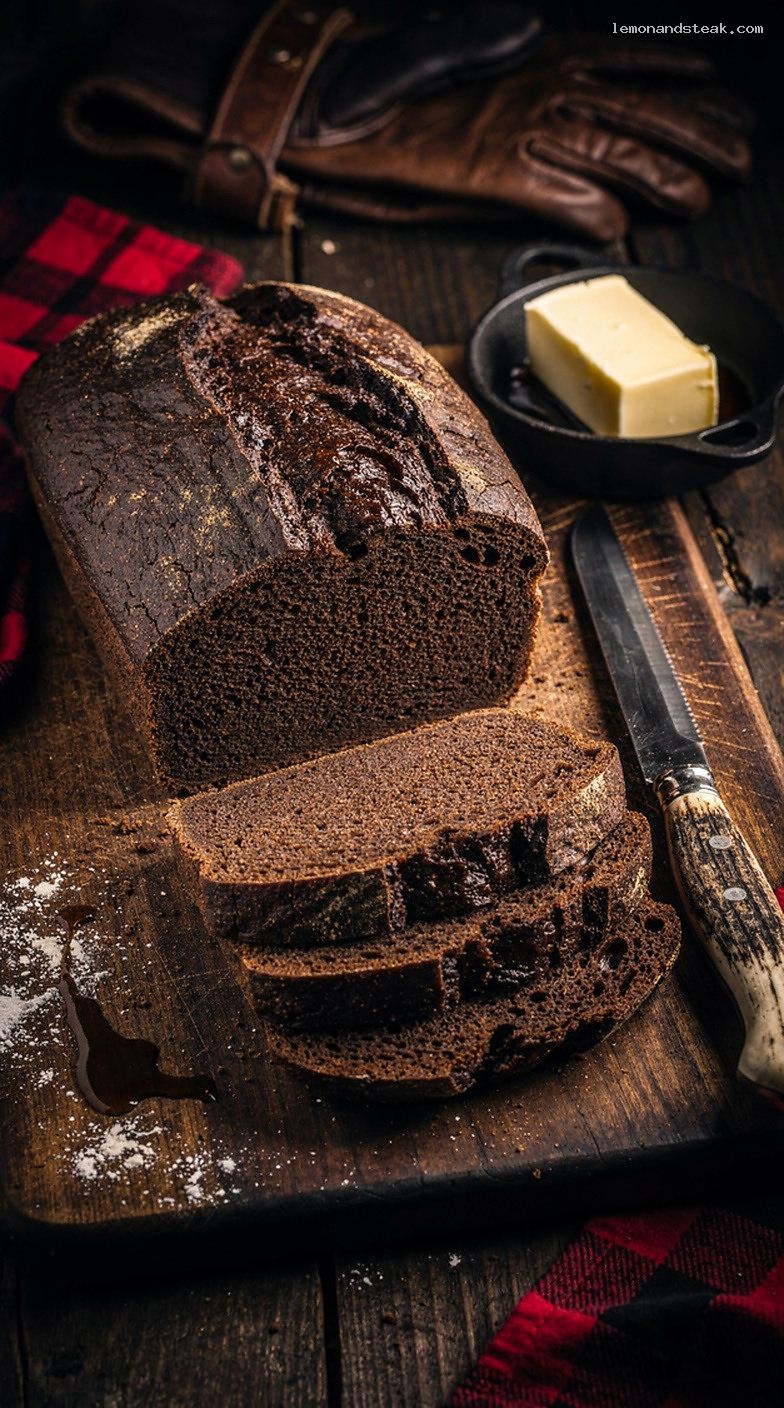 Dark Molasses Pumpernickel Rye Bread Recipe