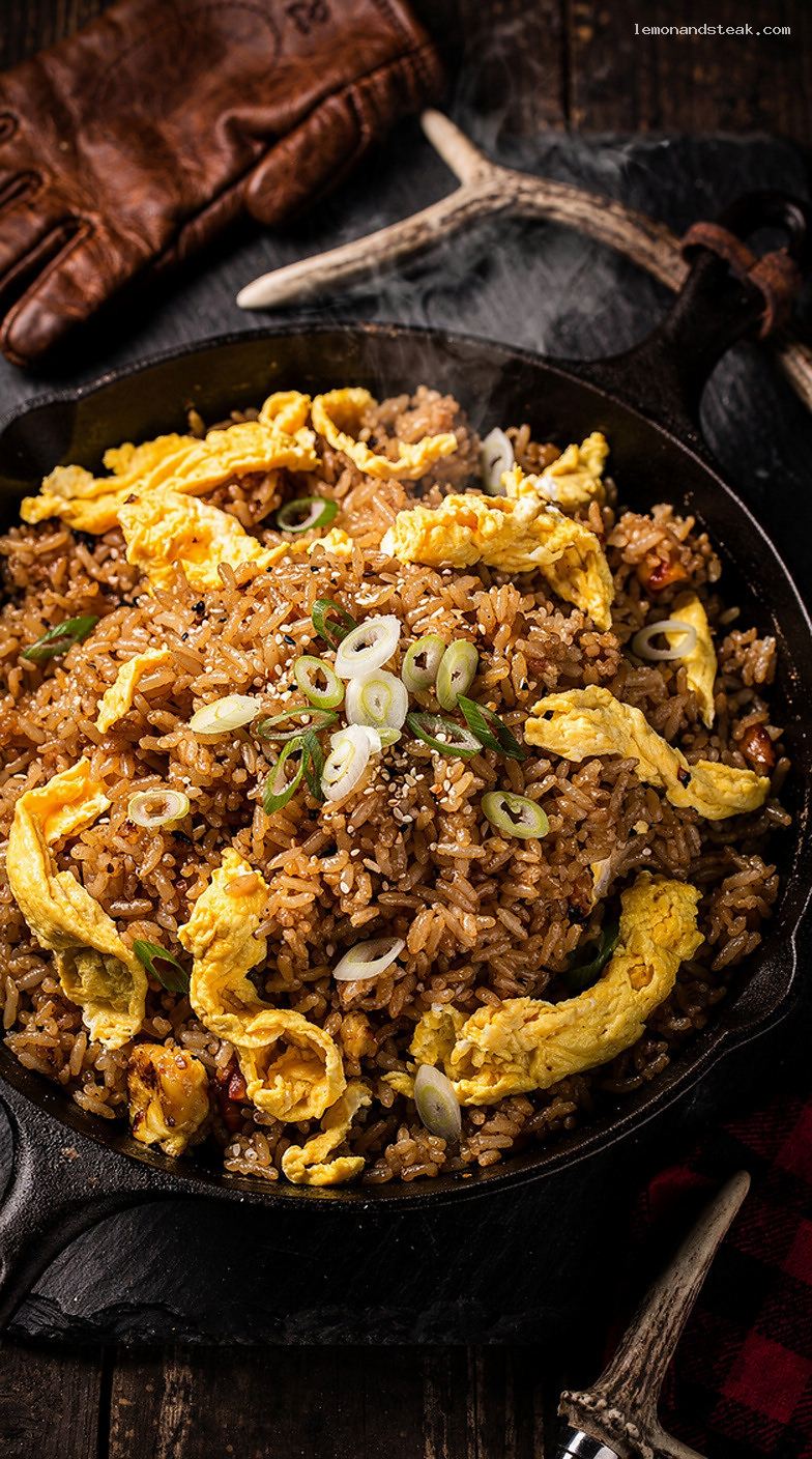 Egg Drop Fried Rice With Fluffy Eggs and Light Seasoning