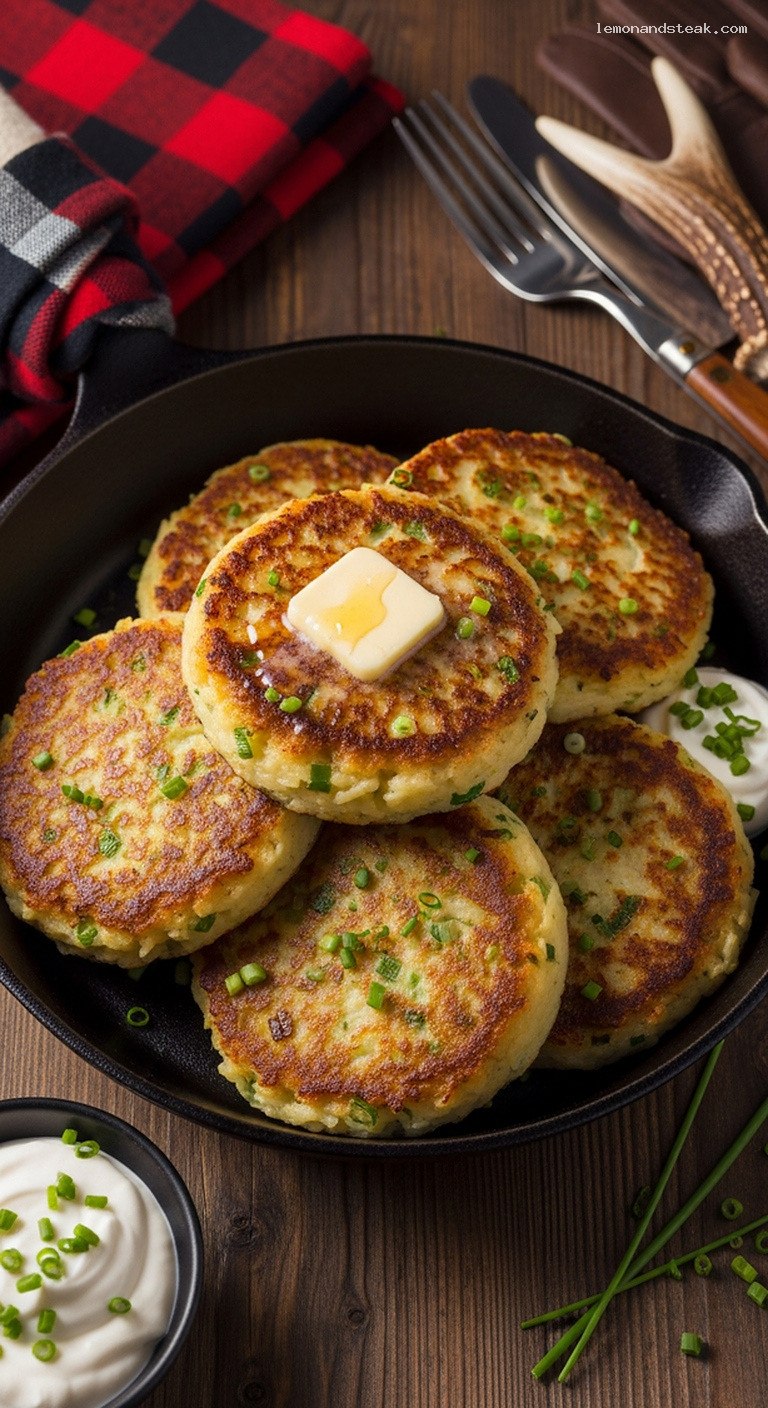 Fluffy Pan-Fried Irish Boxty Potato Cakes