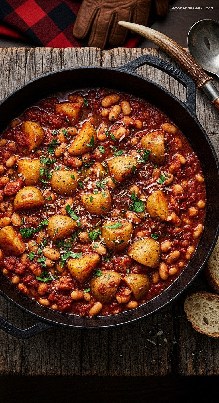 Hearty Potato and White Bean Ragù