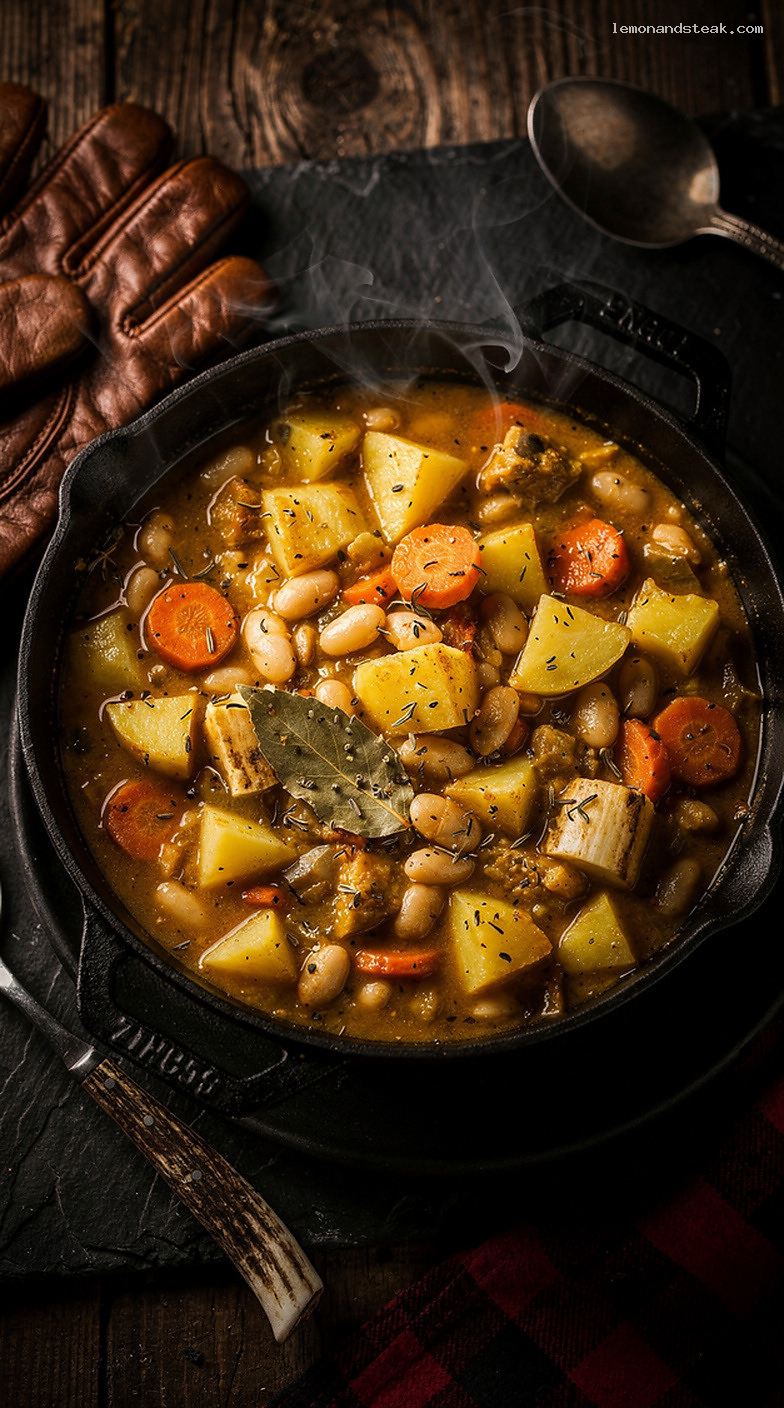 Hearty Root Vegetable and White Bean Stew