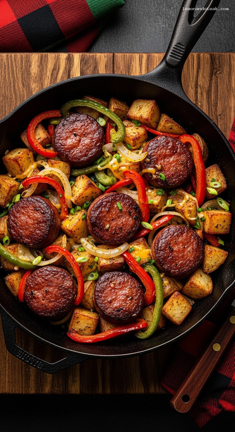 Hearty Smoked Sausage and Potato Skillet Dinner