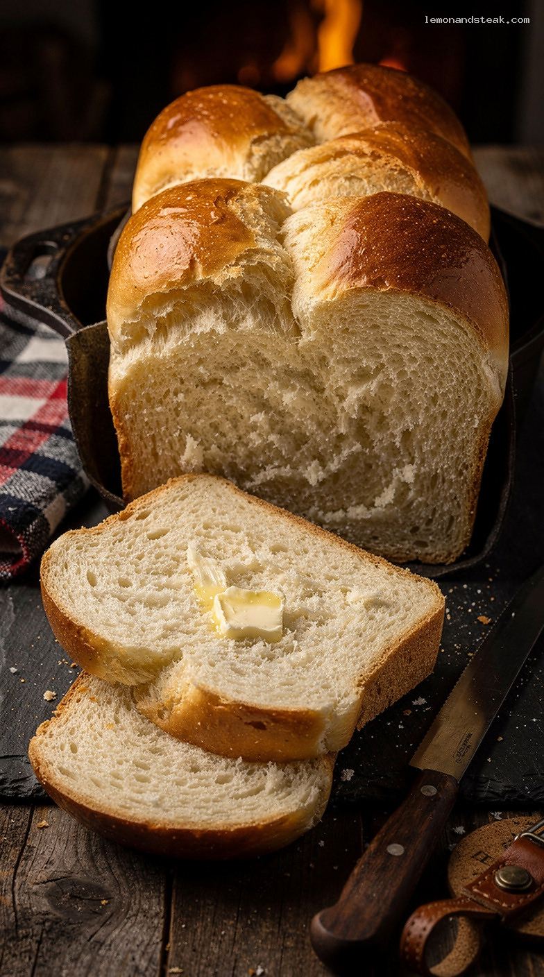 Hokkaido Milk Bread With Tangzhong Starter