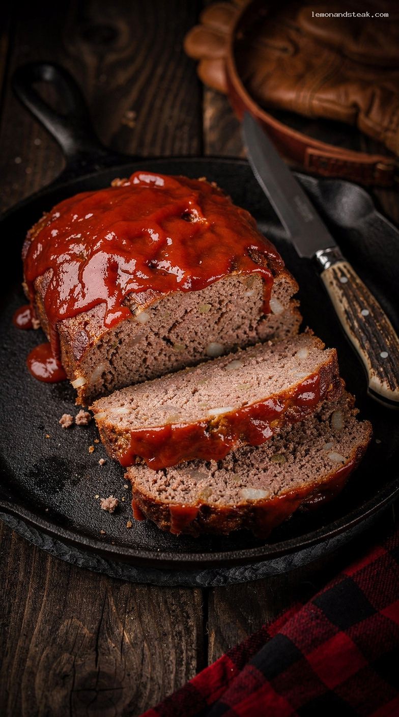 Homestyle Meatloaf With Milk-Soaked Bread and Ketchup Glaze