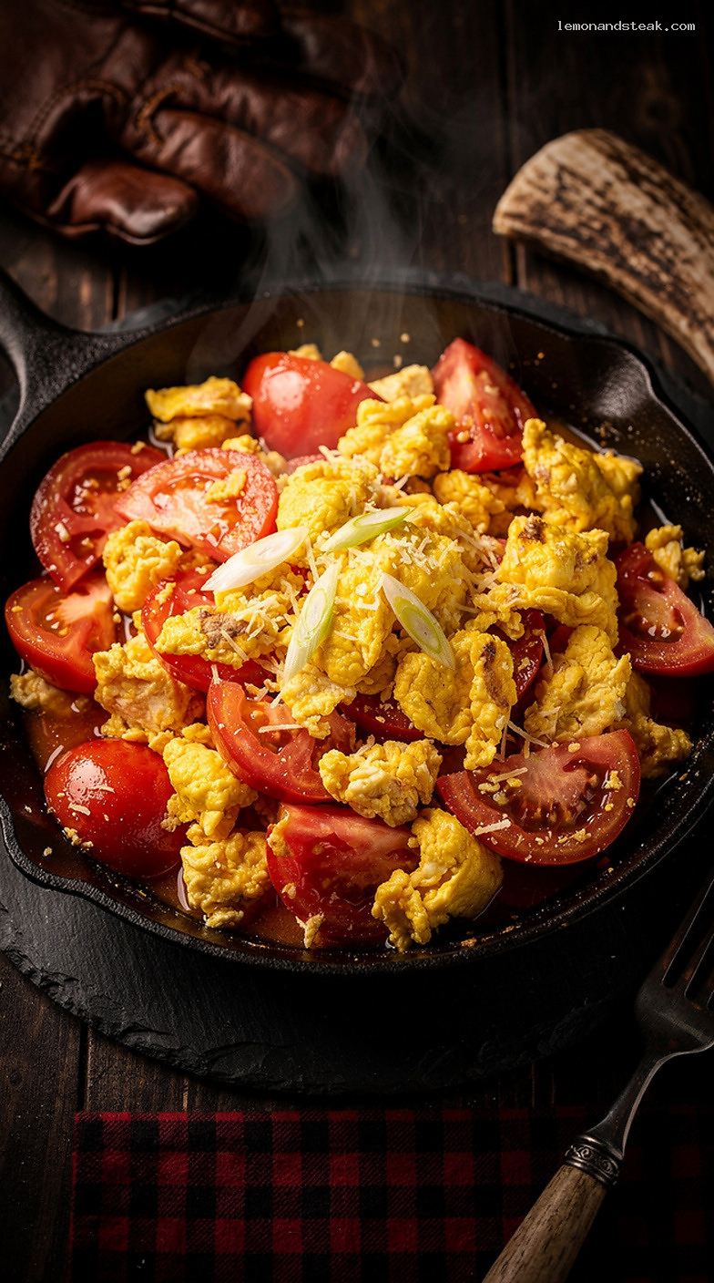 Homestyle Tomato and Soft Scrambled Egg Stir-Fry