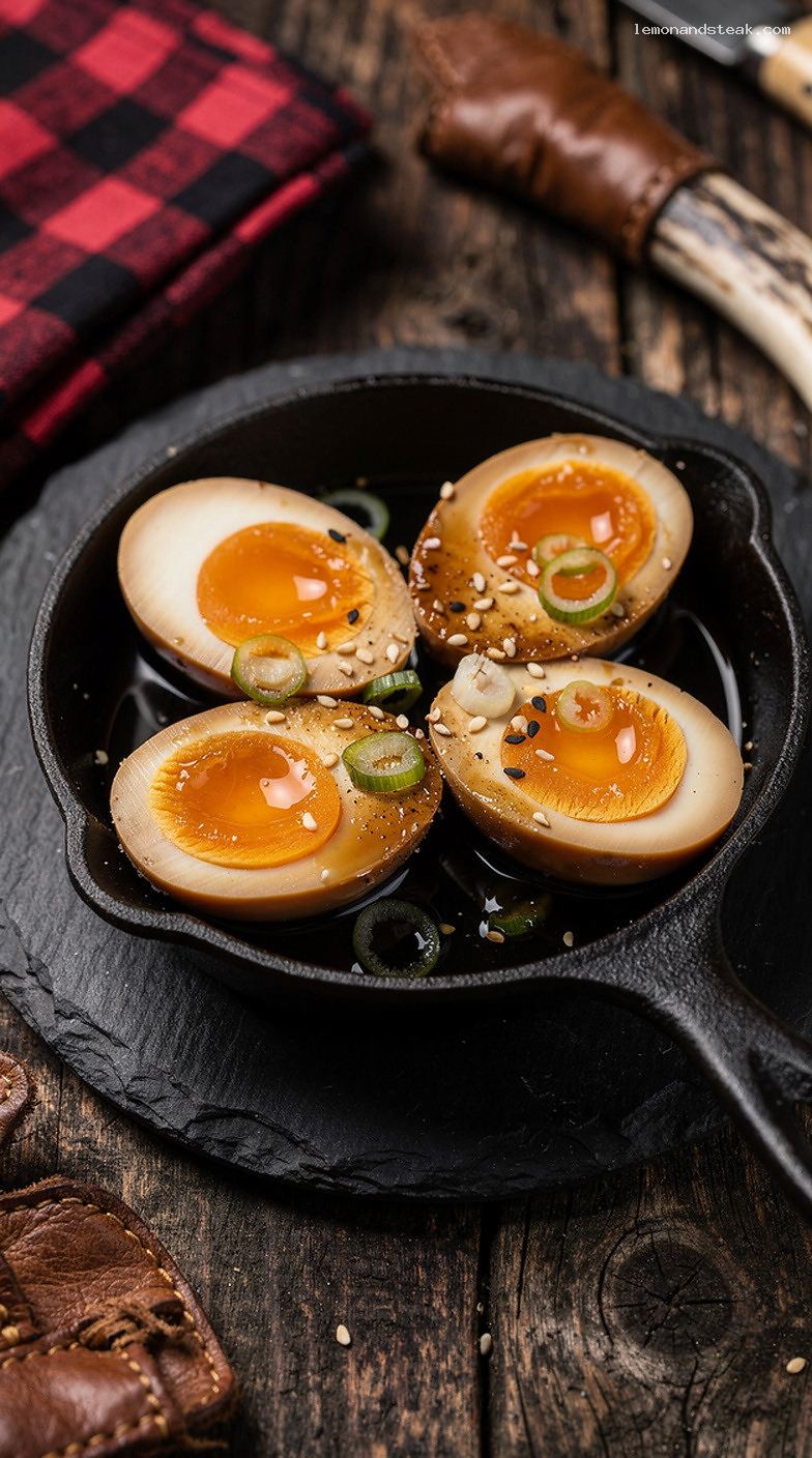 Japanese Soy-Marinated Ramen Eggs With Jammy Yolks