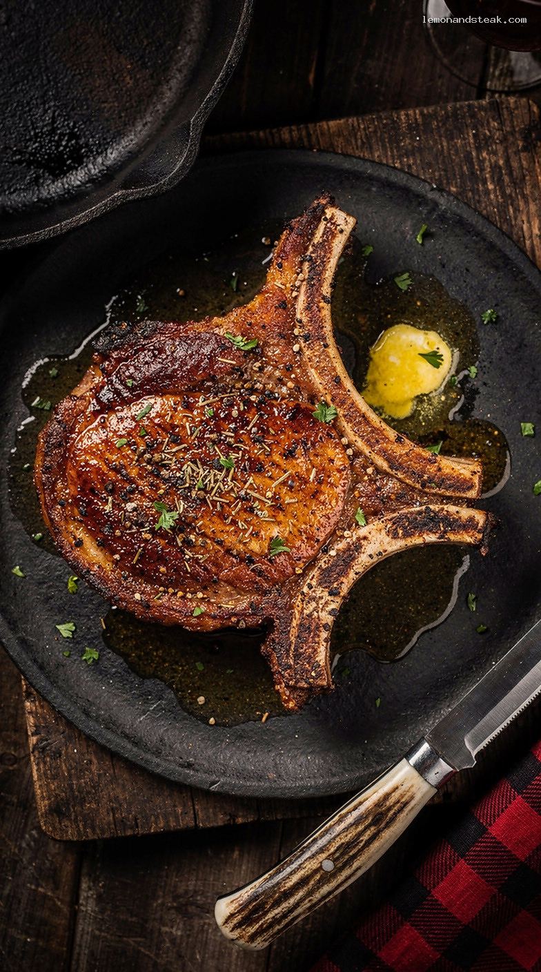 Mild Cajun Oven-Roasted Pork Chops