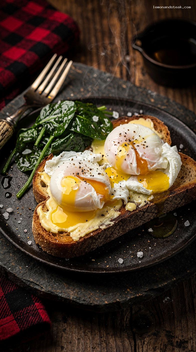 Perfect Poached Eggs With Runny Yolks