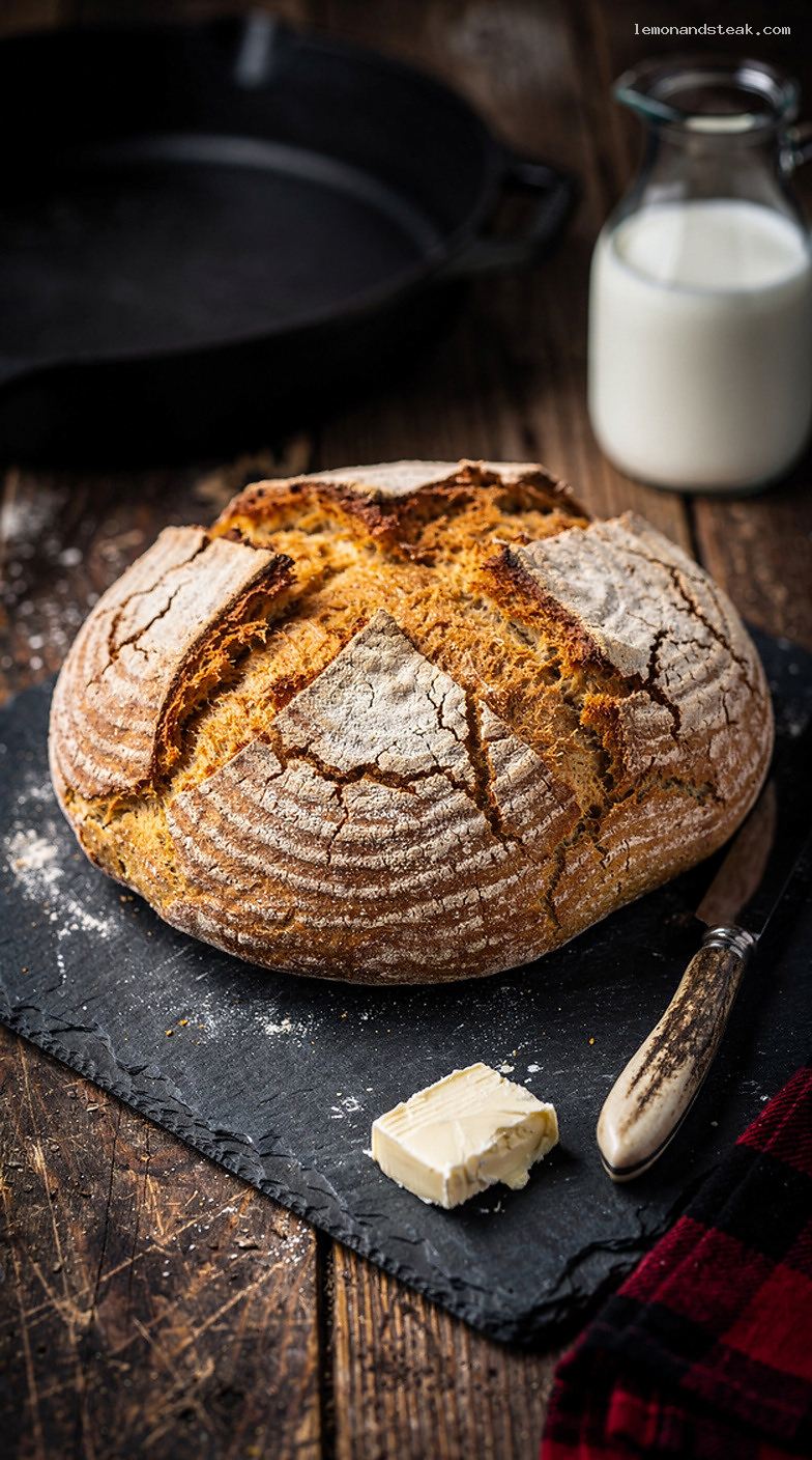 Rustic Irish Soda Bread With Buttermilk and Crackled Crust