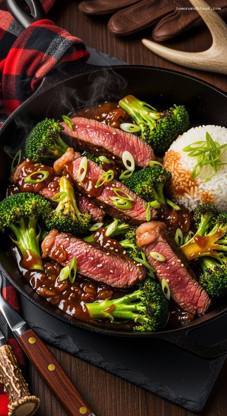 Skillet Beef and Broccoli Stir-Fry With Soy-Ginger Sauce