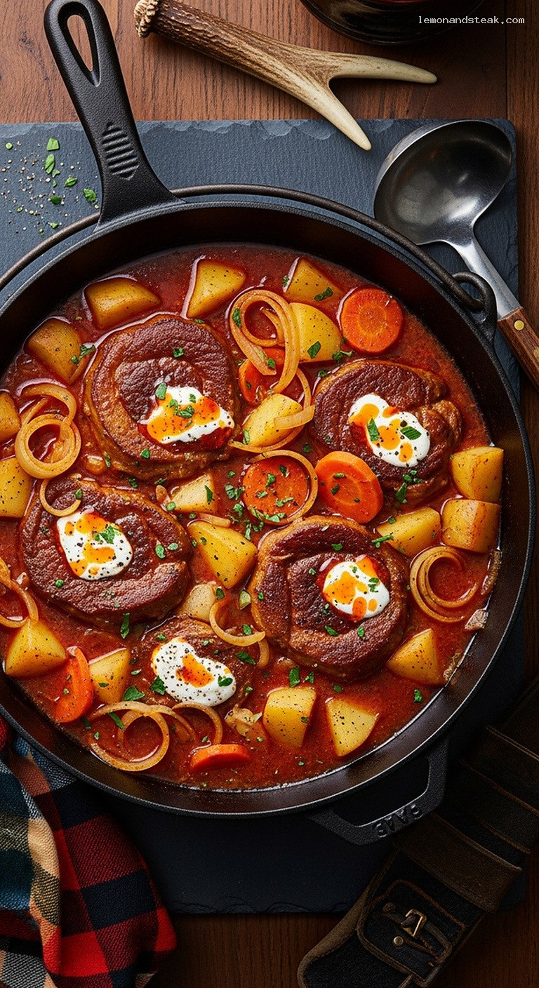 Slow Cooker Pork and Potato Stew with Paprika