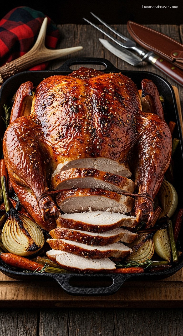 Slow-Roasted Turkey with Brown Sugar Onion Butter