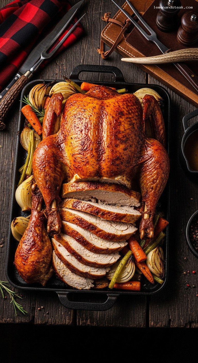 Smoky Brown Sugar Paprika Roasted Turkey