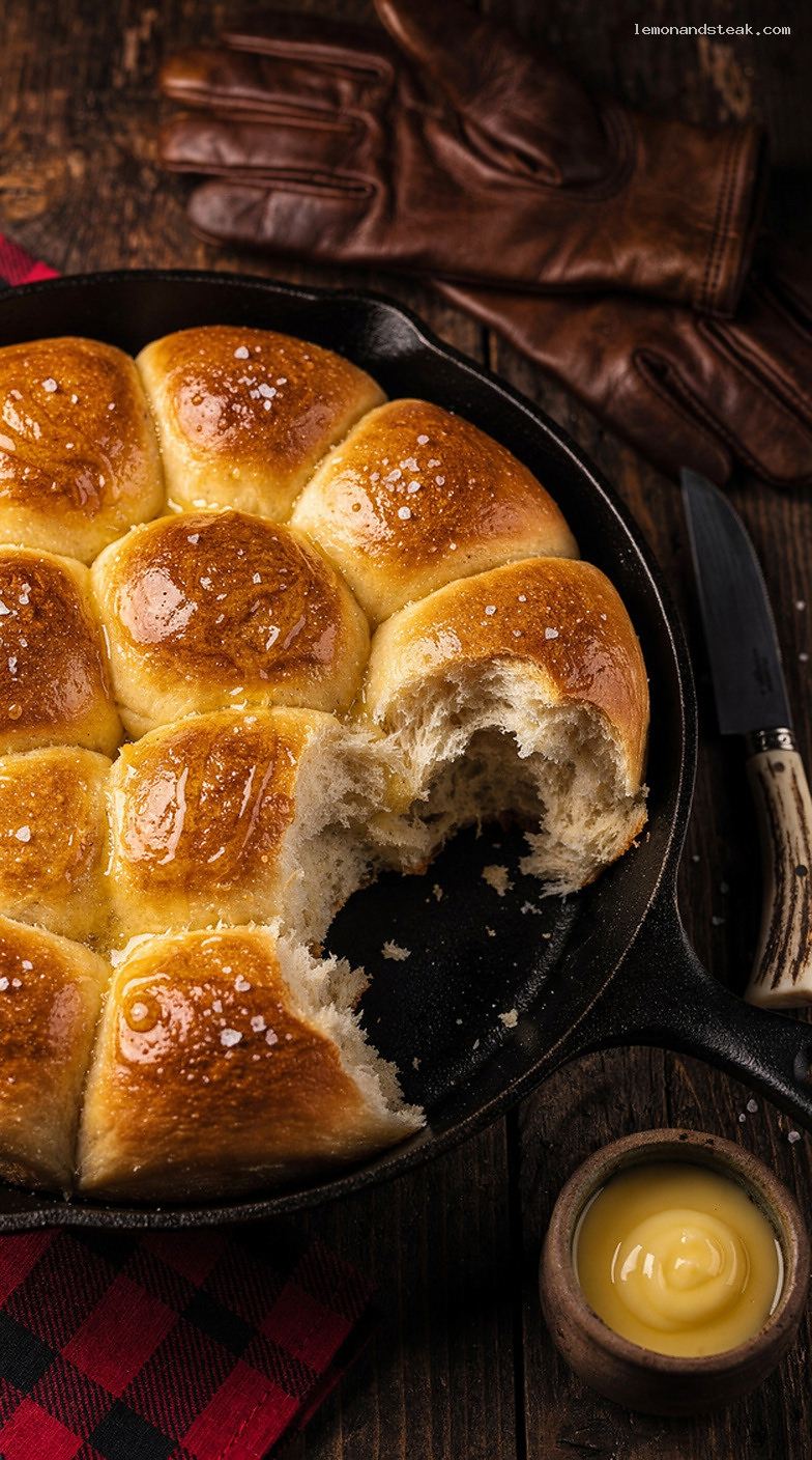 Soft Buttery Pull-Apart Dinner Rolls with Milk and Eggs
