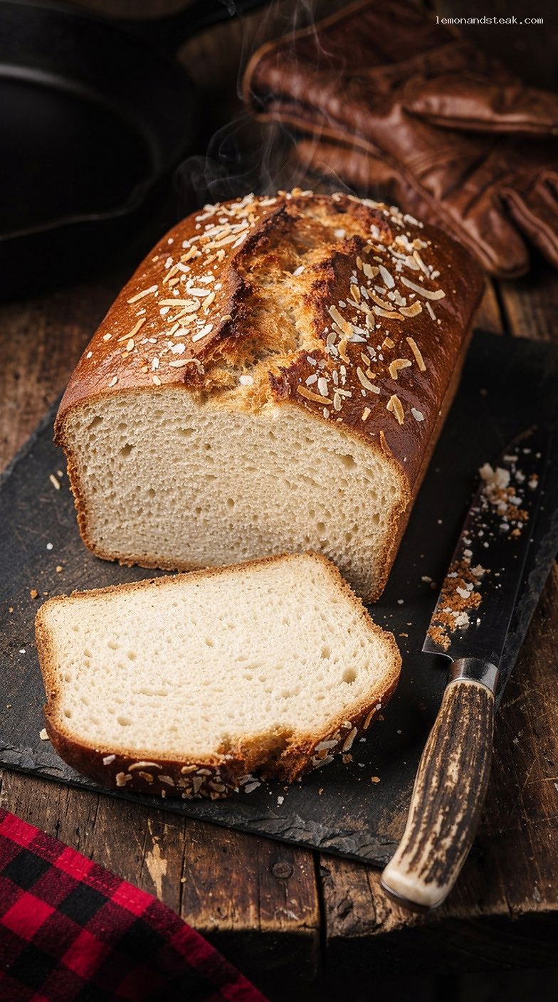Soft Coconut Milk Bread With Tender Crumb