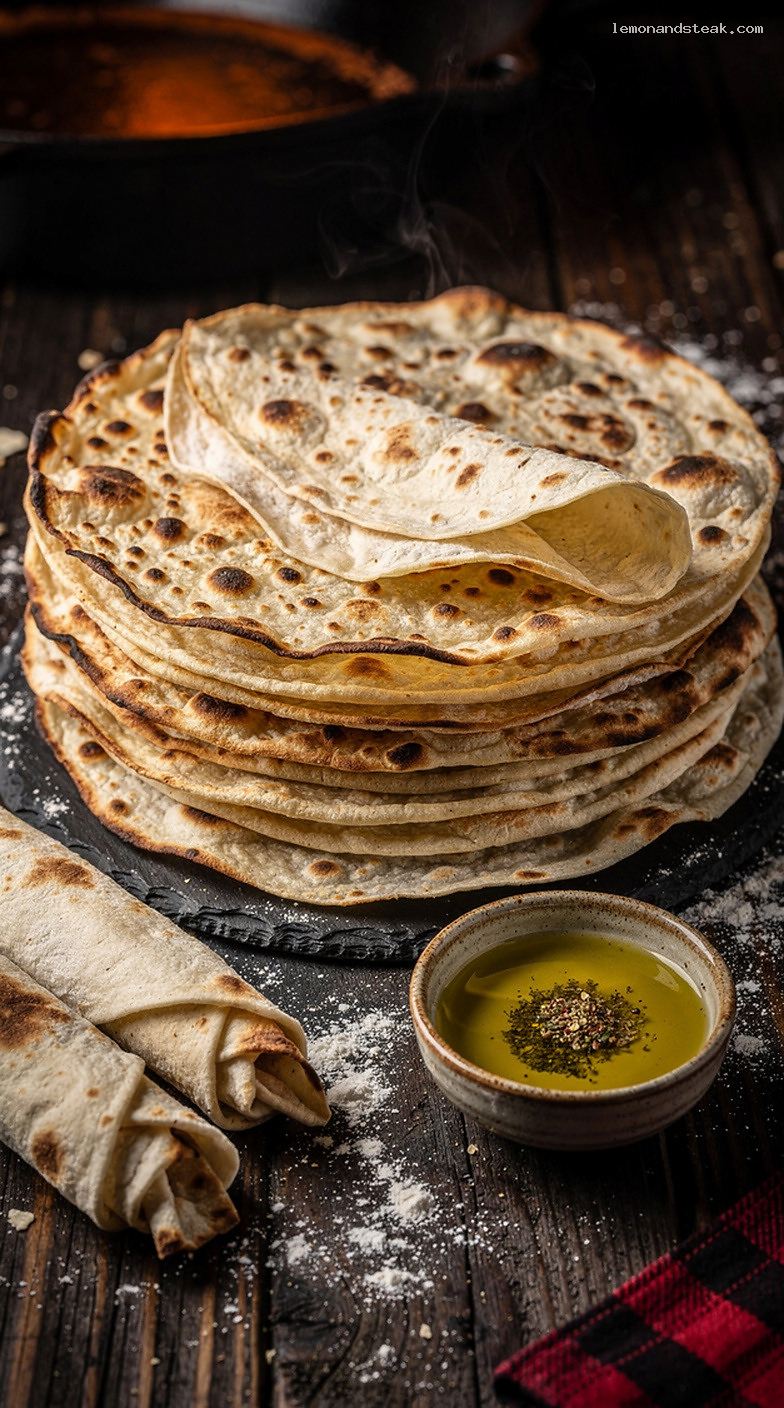 Soft Lavash Bread Recipe for Wraps and Dipping